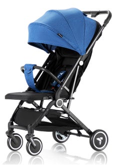 TEKNUM Teknum Travel Cabin Stroller with Coffee Cup Holder - Blue  - Image 5