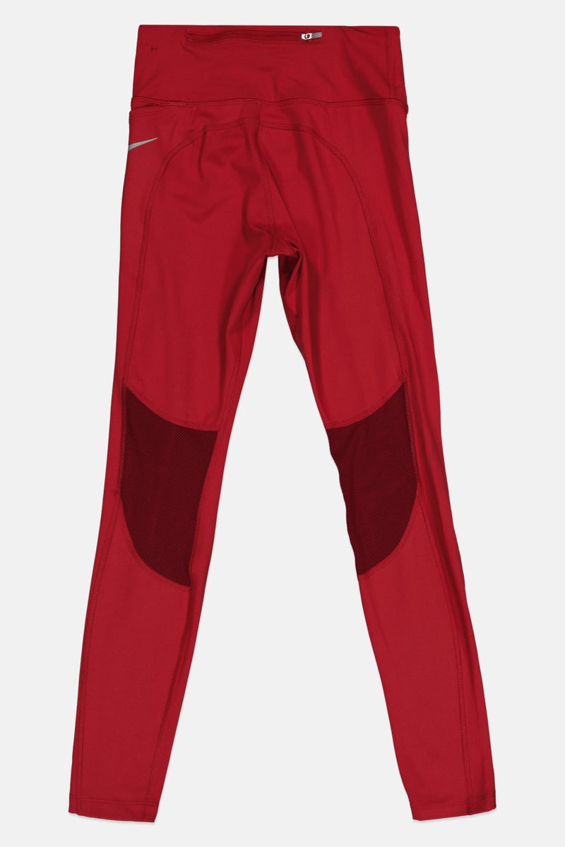 Nike  leggings جري للنساء بتقنية Dri-Fit، أحمر - Image 3