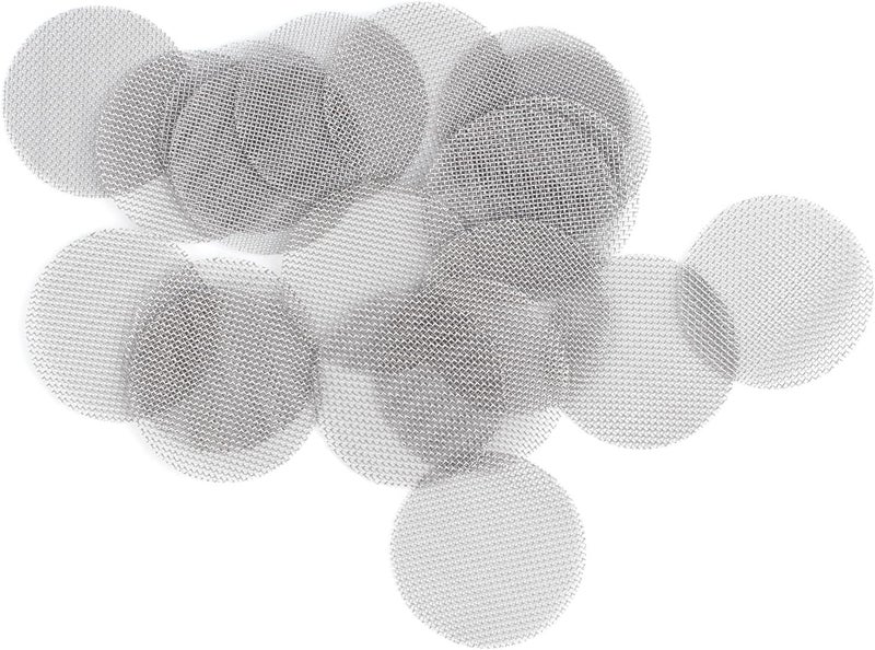 superbobi PLUMBING PACK OF 20 FAUCET AERATOR SCREENS Stainless Steel 13/16" O.D. - Image 1