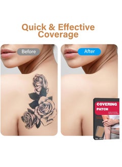 Sudopo Tattoo Cover Up Patch, Ultra-Thin Flaw Concealer Sticker Skin Tattoo Concealing Tape Cover Tattoo Scars & Birthmarks, Natural Looking & Waterproof  - Image 3