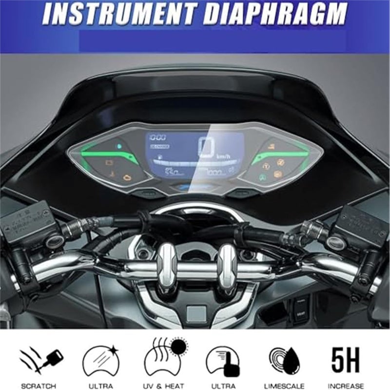 Wivplex Motorcycle Instrument Cluster Screen Protector - Image 2