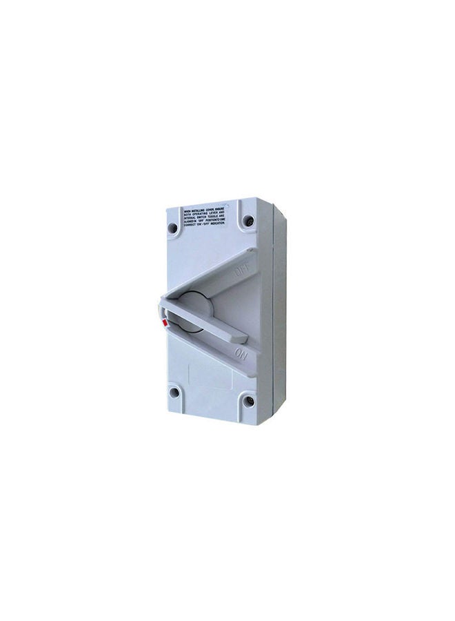 WATER PROOF ISOLATOR SWITCH 35A / 1 POLE