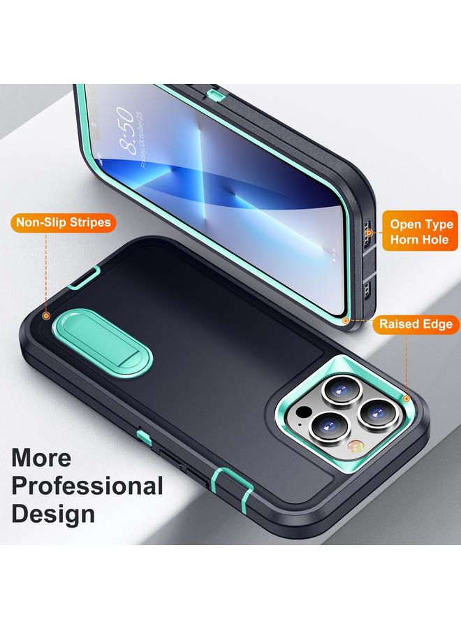 Zaboon Case For iPhone 13 Pro 3 in 1 Rugged Holder Phone Case - Image 3