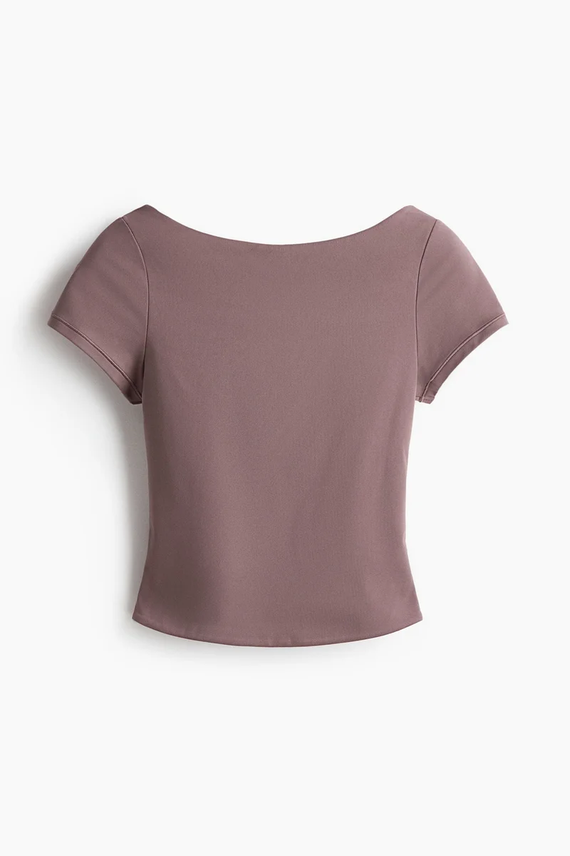 H&M  Sports top with SoftMove™ for Women | Best Price UAE