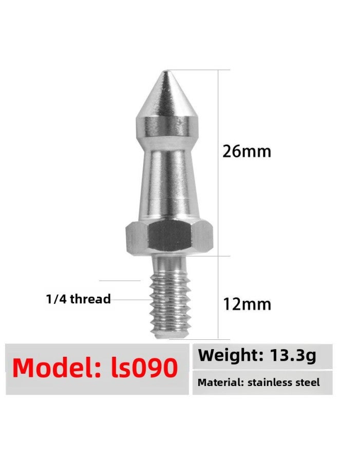 Generic 3/8 M8 1/4 Universal SLR Camera Monopod Climber Stick Tripod Foot Pad Accessories Stainless Steel Foot Nails-Body Color:Orange  - Image 4