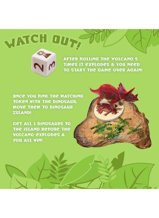 Peaceable Kingdom Dinosaur Escape Cooperative Memory Game of Logic and Luck for 2 - 4 Kids Ages 4 + - Image 4