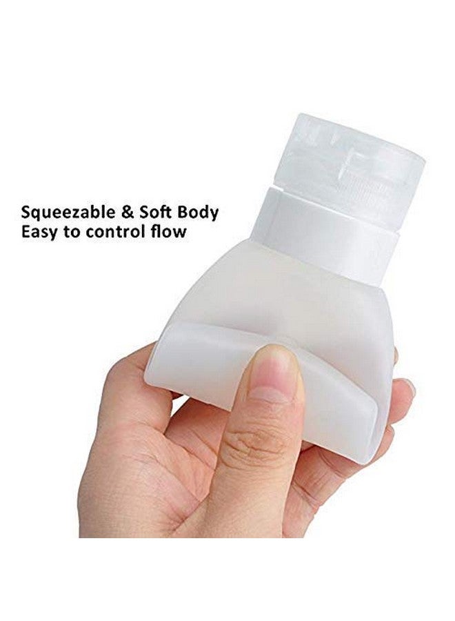 دي آي واي كرافتس مجموعة من 1 قطعة من زجاجات السفر القابلة للضغط، مجموعة من 8 زجاجات سفر، مجموعة من أنابيب السفر القابلة لإعادة التعبئة والمضادة للتسرب المصنوعة من السيليكون (مجموعة من 1 قطعة من مجموعات أنابيب السفر القابلة للضغط) - Image 5