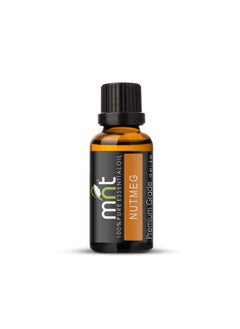 ام ان تي زيت جوزة الطيب العطري 100% طبيعي نقي وذو درجة علاجية للعلاج بالروائح والبشرة وحب الشباب ونمو الشعر (15 مل)  - Image 3