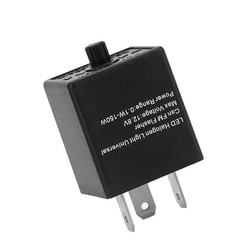 3 دبوس قابل للتعديل LED فلاشر ريلي 12 فولت 24 فولت 0 1 150 واط لإشارة الانعطاف في السيارات والدراجات النارية - Image 4