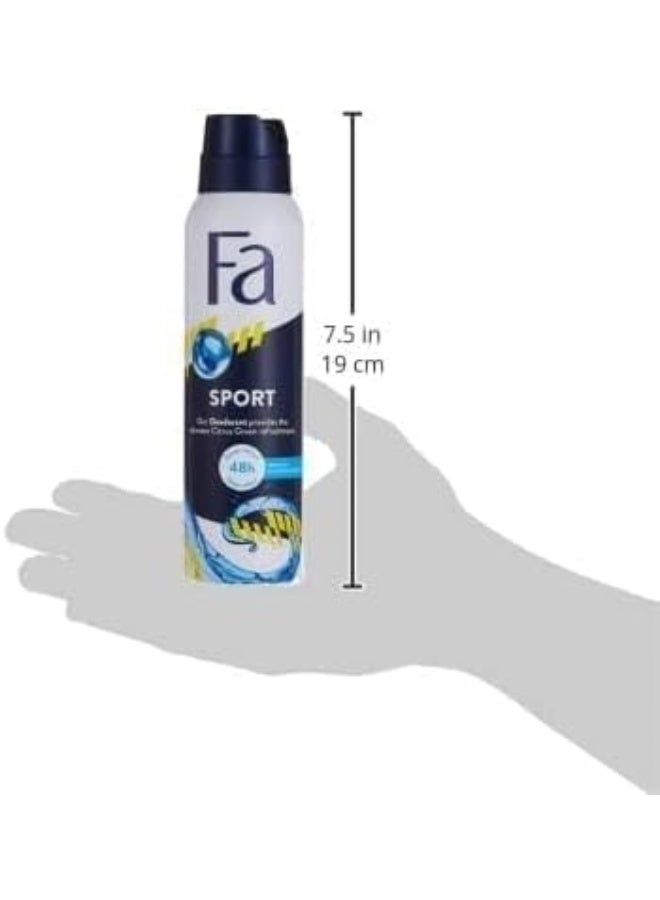 Fa Fa Sport Deodorant Spray, 150ml  - Image 3