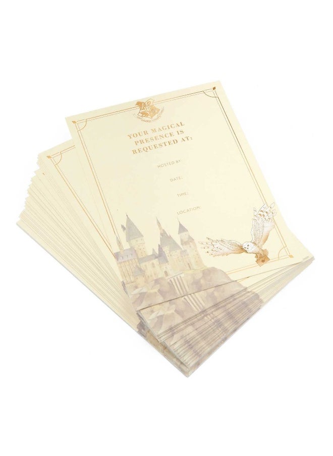Harry Potter: Hogwarts Invitation Set (Set of 30)  - Image 3