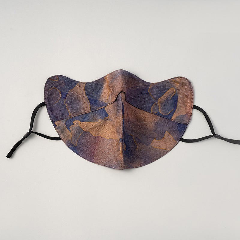Luxury Silk Face Mask Adjustable Breathable Color 14 (Xiangyun Yarn Flower Rose) Color 14 (Xiangyun Yarn Flower Rose)