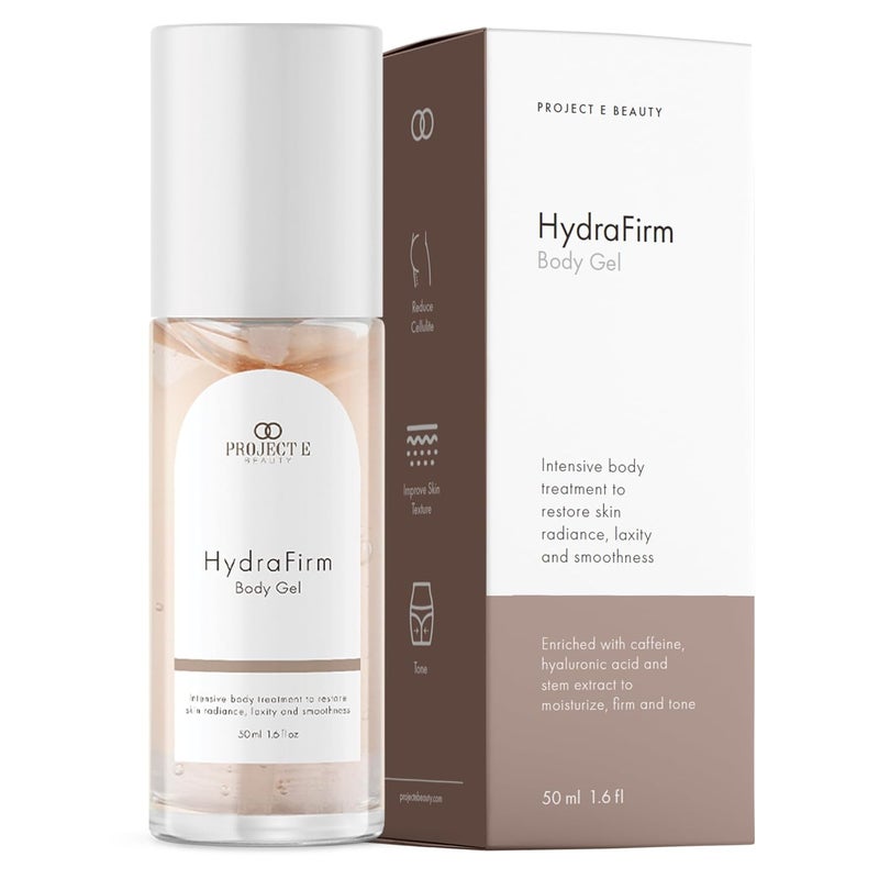 Project E Beauty HydraFirm Body Gel by Project E Beauty  Firming and Sculpting  Reduce Cellulite  Body Shaping  Contouring  Tightens  Firms  Body Serum  Loose and Sagging Skin  50ml