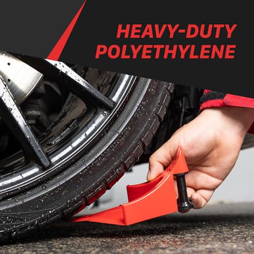 Maxshine Universal 2 Pieces Red Ezy Wheel Hose Roller, Car Wash Detailing Tool, Car Wash Inserts Preventing Any Unnecessary Friction and Snags - Image 3