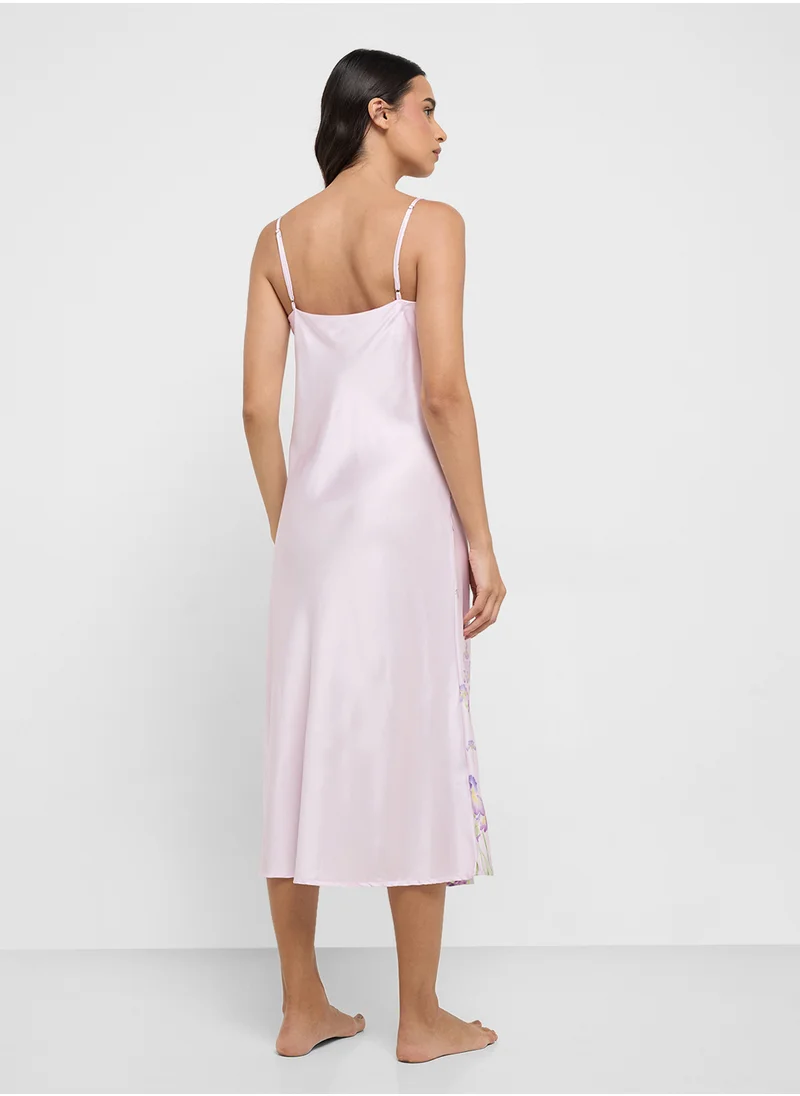 ايلا Printed Night Slip Dress