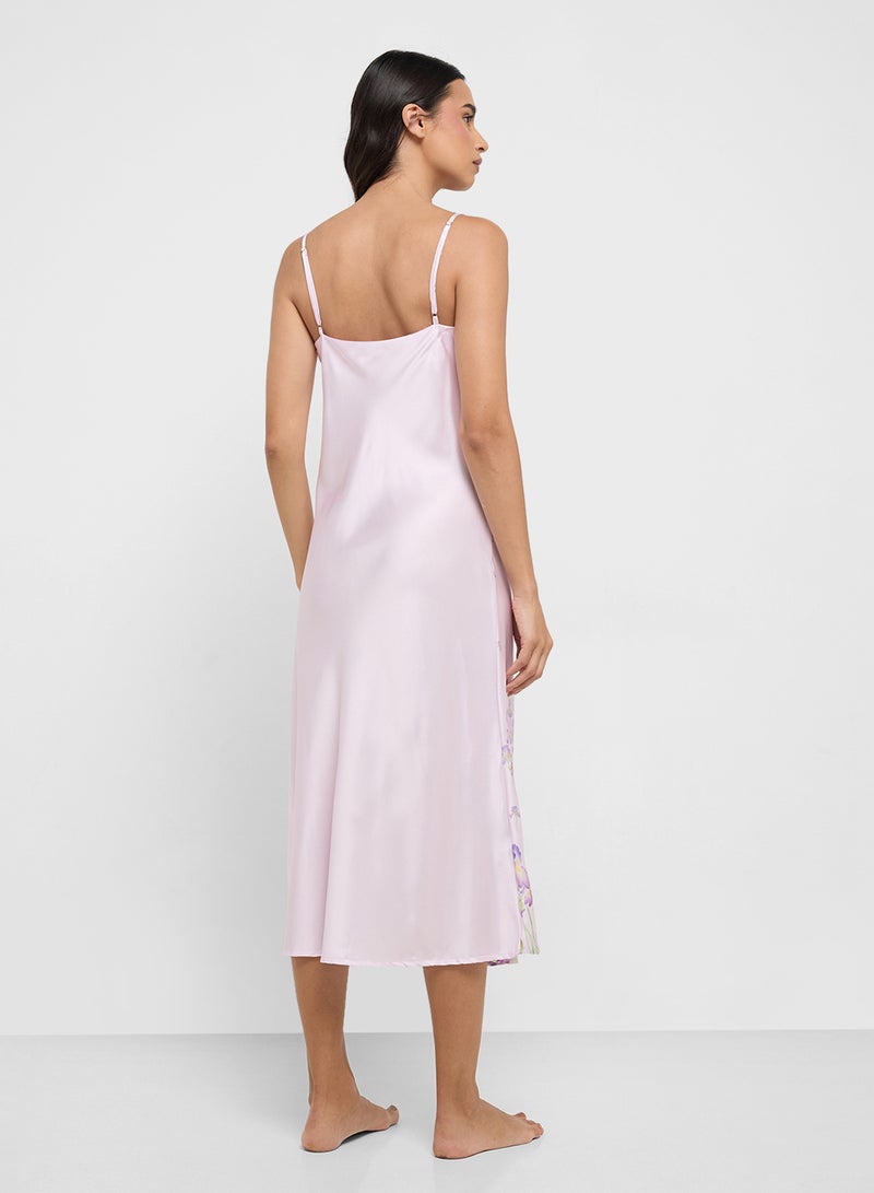 ELLA Printed Night Slip Dress  - Image 2