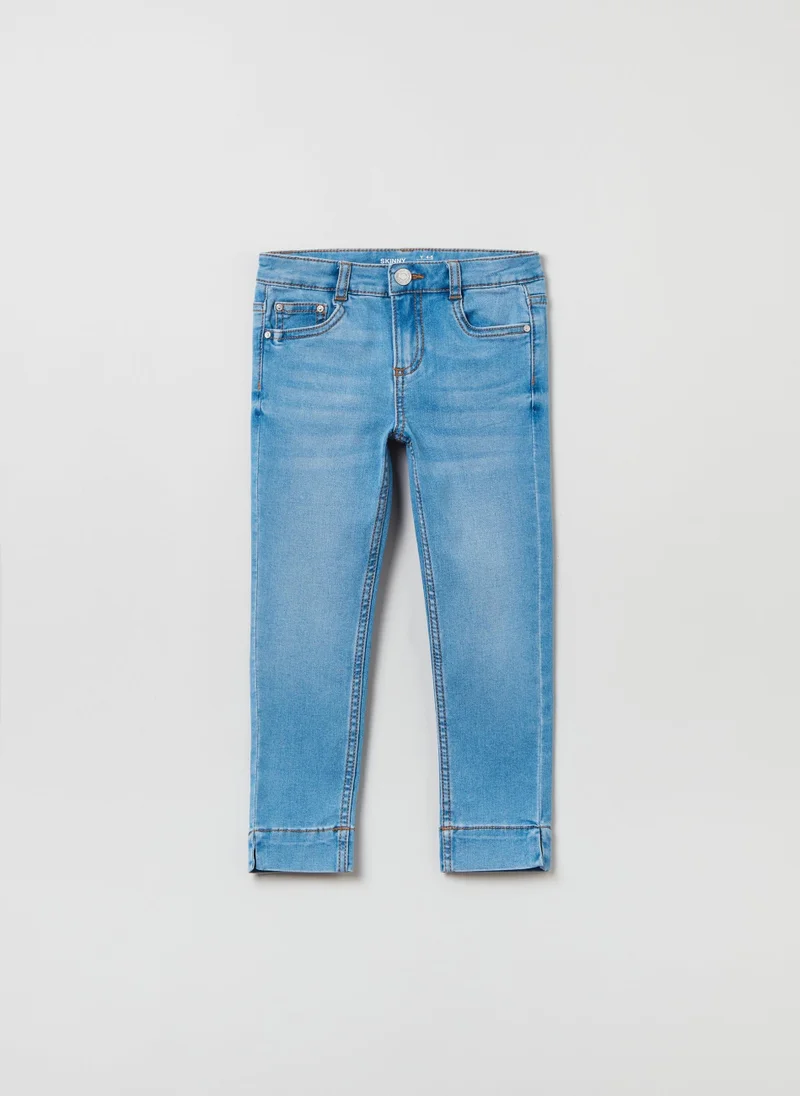 او في اس OVS Five-Pocket Skinny-Fit Jeans