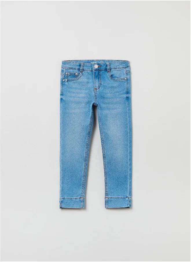 او في اس OVS Five-Pocket Skinny-Fit Jeans