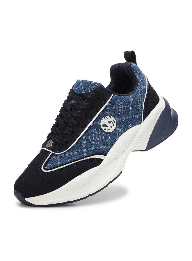 سكاي فيو حذاء رياضي نسائي للمشي على الطريق من تويد سيتي سميك ومريح وغير رسمي ومضاد للانزلاق - Image 1