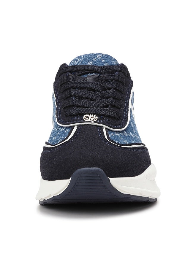 سكاي فيو حذاء رياضي نسائي للمشي على الطريق من تويد سيتي سميك ومريح وغير رسمي ومضاد للانزلاق - Image 4