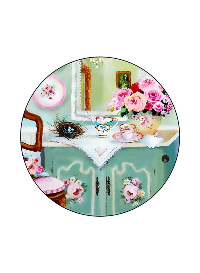 RKN Flowers Printed Mouse Pad Multicolour