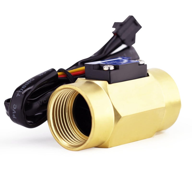DIGITEN G3/4"Female Thread Water Flow Hall Sensor Switch Flowmeter Counter 2-50L/min - Image 4