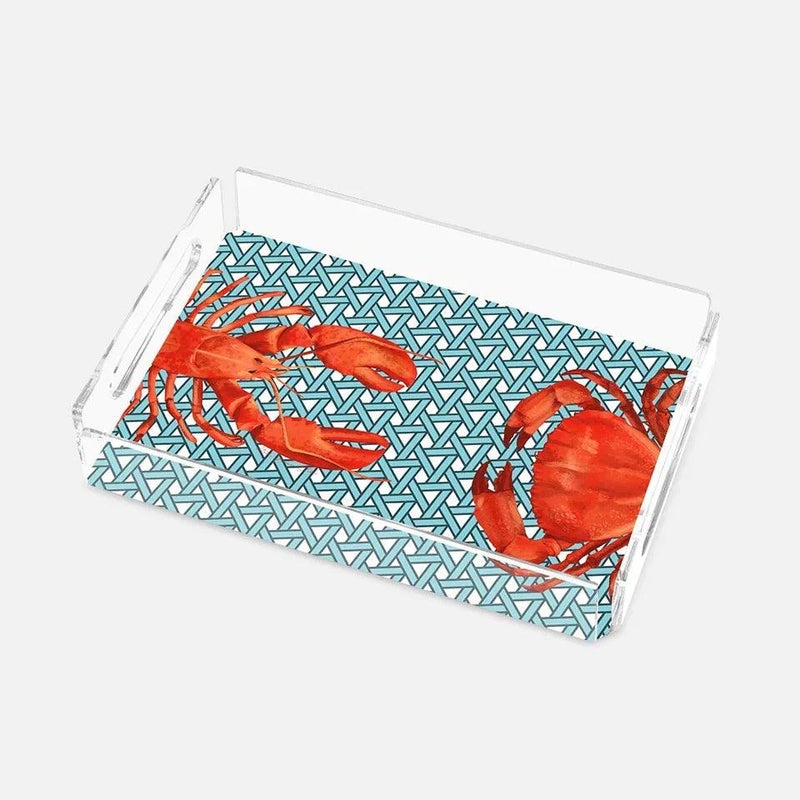 Hazeran Lobster & Crab 25X17 Acrylic Tray