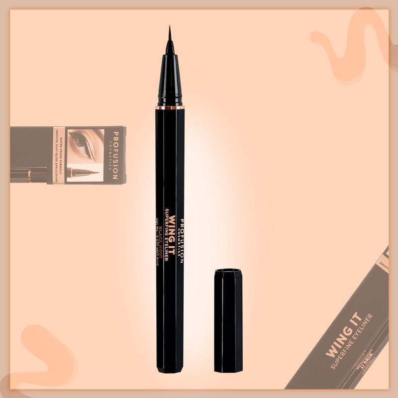 Profusion Cosmetics WING IT Superfine Eye Liner - Makeup with Long Lasting, Cruelty-free and Wonderful Design Eye Liner - Image 2