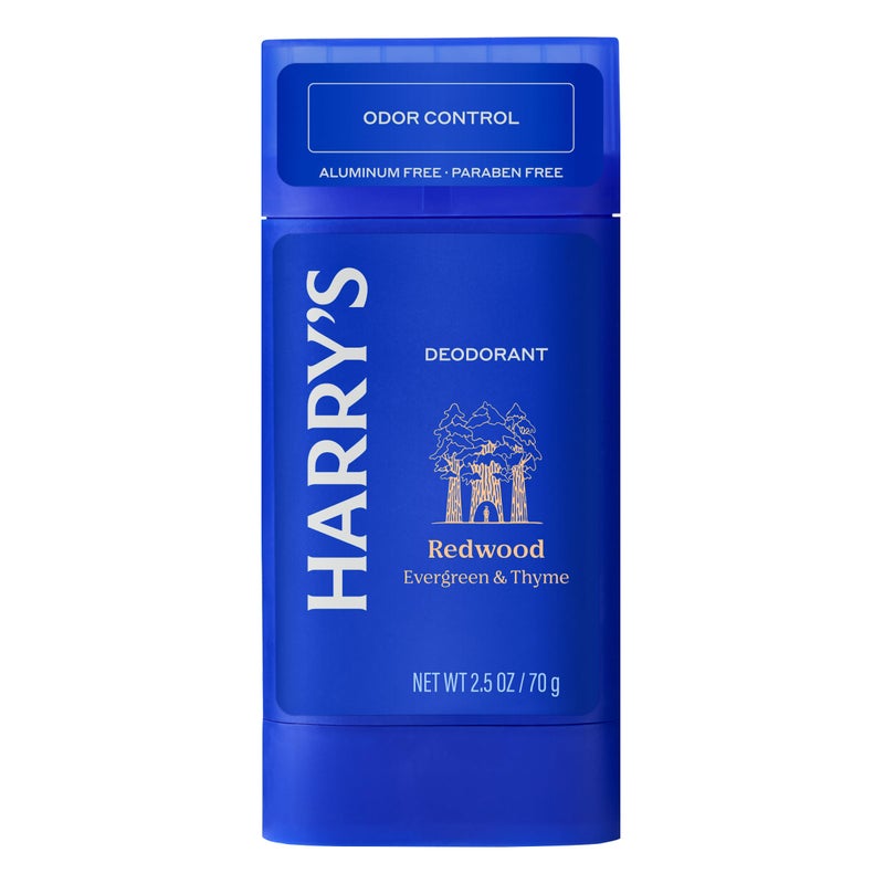 Harry's Aluminum Free Deodorant for Men - Odor Control, Redwood Scent, 2.5 Oz, 3-Pack, Men Deodorant Aluminum Free - Image 2