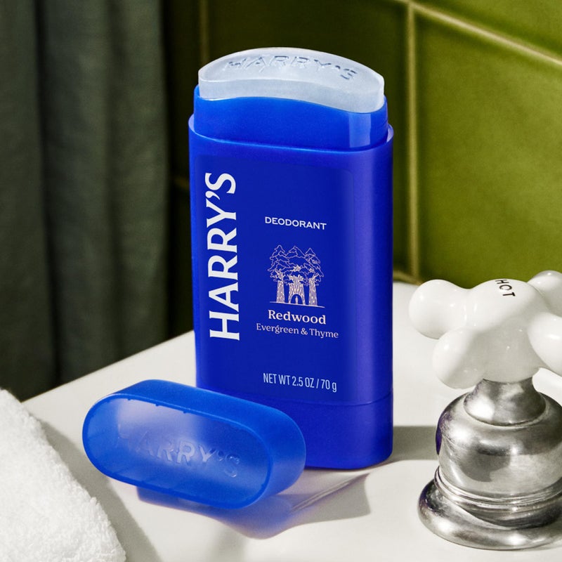Harry's Aluminum Free Deodorant for Men - Odor Control, Redwood Scent, 2.5 Oz, 3-Pack, Men Deodorant Aluminum Free - Image 4
