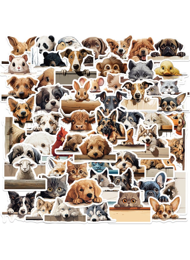 [super Complete Collection] Farm Wildlife Stickers Children's Toys Elk Alpaca Panda Lion Stickers
