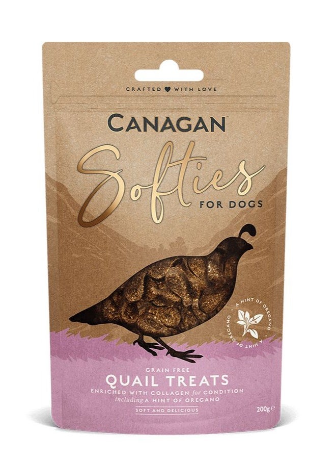 Canagan - Softies Grain-Free Quail Dog Treats 200g - Image 1