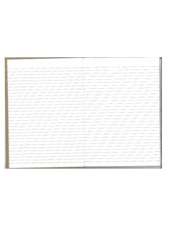 PARTNER 1-Piece A4 Size Hard Cover Ruled Notebook 96 Sheets Kraft Brown Cover  - Image 2
