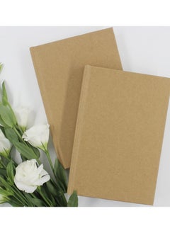 PARTNER 1-Piece A4 Size Hard Cover Ruled Notebook 96 Sheets Kraft Brown Cover  - Image 3