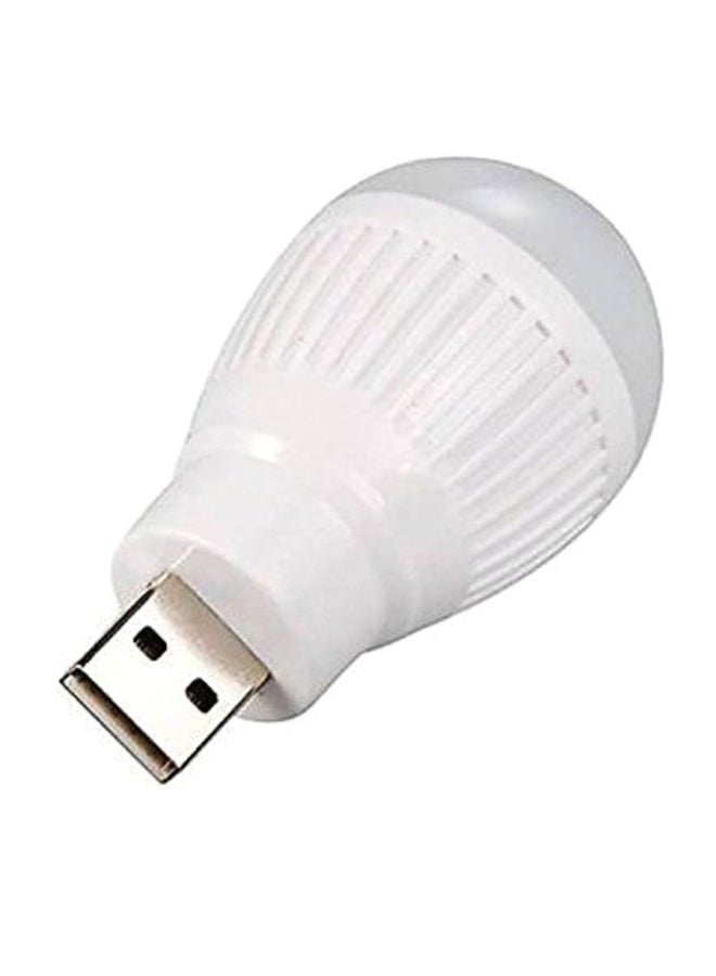 Mini Usb Led Night Light Ball Bulb For Dell Laptops White
