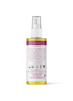 Badger Adger Face Cleansing Oil Damascus Rose Certified Organic Face Oil Cleanser Facial Cleanser Oil Natural Facial Cleansing Oil Natural Oil Cleanser For Face Face Cleanser Oil 2 Oz  - Image 3