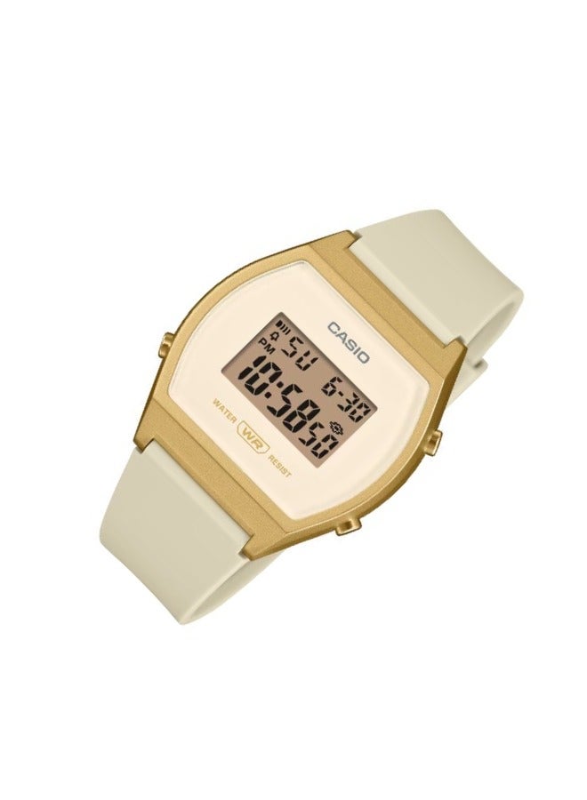 Casio LW-204-9A Classic Gold Digital Watch with Alarm & Timer - Image 2