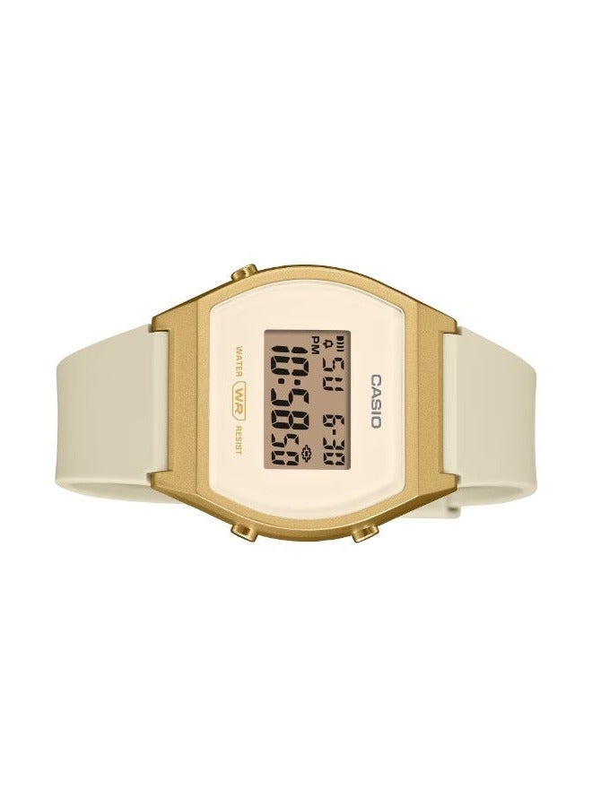 Casio LW-204-9A Classic Gold Digital Watch with Alarm & Timer - Image 3