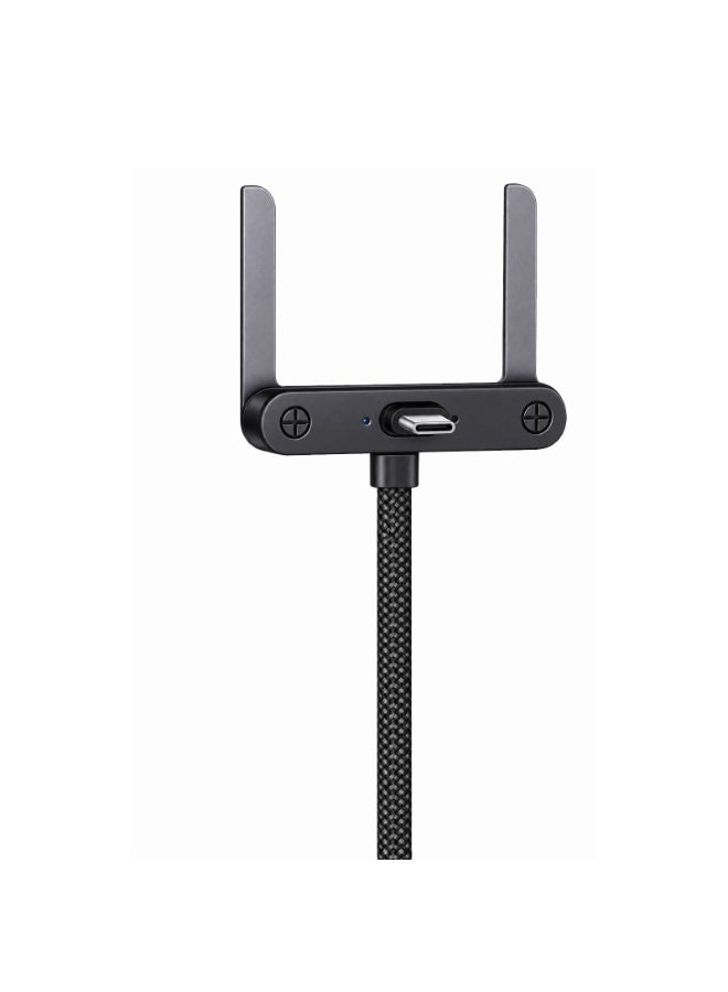 Earldom EC-220C-C 60W USB-C to USB-C Fast Charging Cable with Foldable Phone Holder, High-Speed Data Transfer, 1 Meter - Image 2