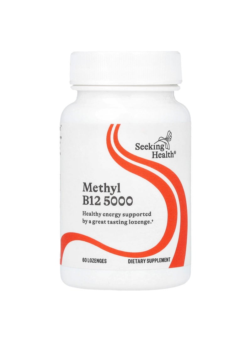 Seeking Health Methyl B12 5000, 5,000 mcg, 60 Lozenges
