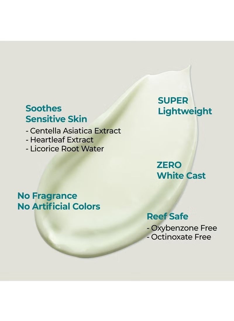 No.1 Sunscreen | Clear Filter Sun Essence | No White Cast, Hydrating, Moisturizing, Cools Down, Light Finish | 50ml