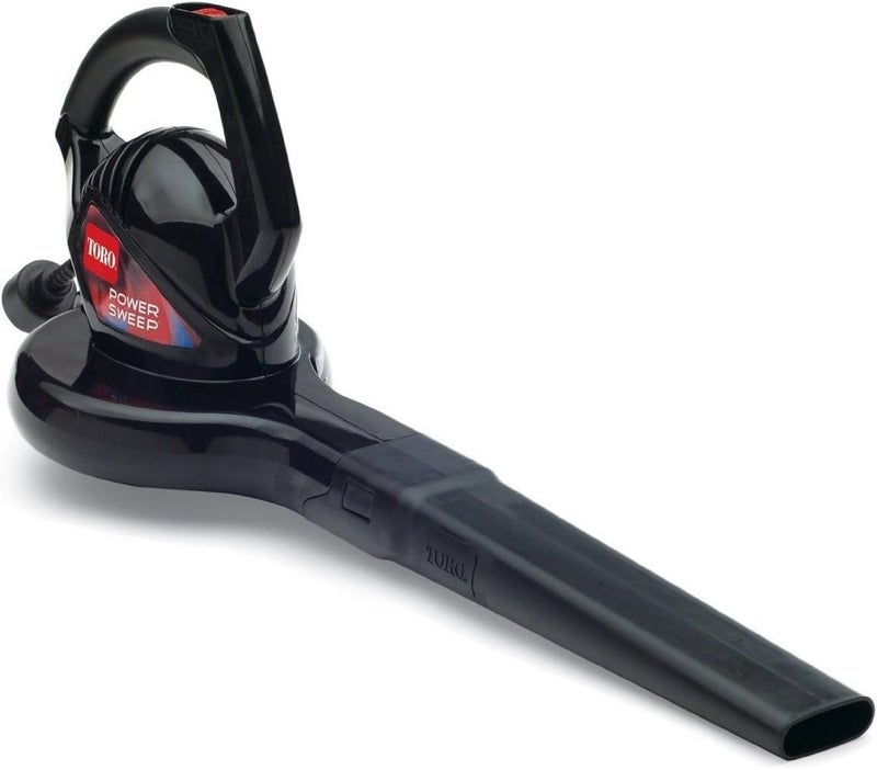 Toro 51585 Power Sweep Electric Leaf Blower, 7 Amp 2-Speed , Black , 160 mph Blower - Image 1