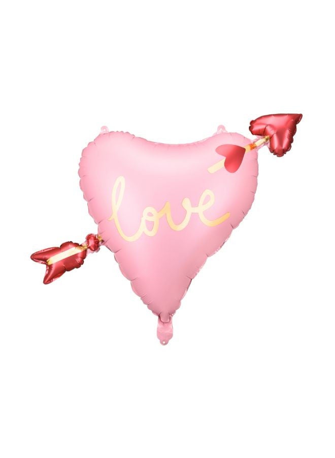 PartyDeco Foil balloon Heart with arrow - Image 1