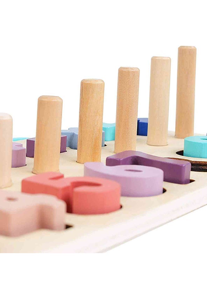 NIBEMINENT Wooden Numbers Puzzle Toy  - Image 2