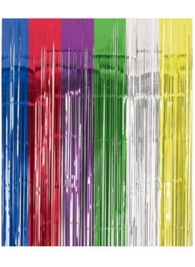 Amscan Metallic Curtain - Multi - Image 4