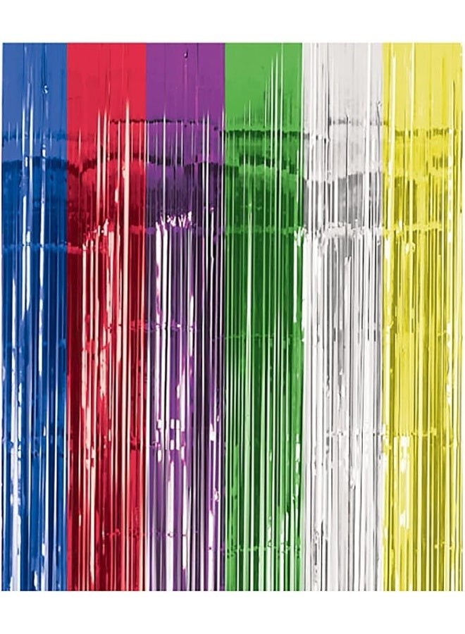 Amscan Metallic Curtain - Multi - Image 3