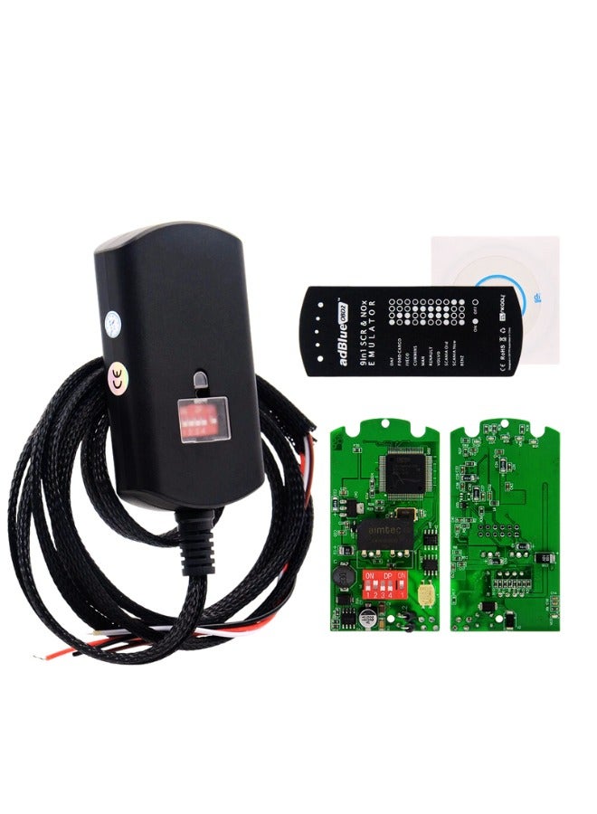 محاكي Adblue العالمي التلقائي 9 في 1 واجهة Obd2 لمرسيدس مان سكانيا ايفيكو داف فولفو رينو فورد الكمون adblue off - Image 2
