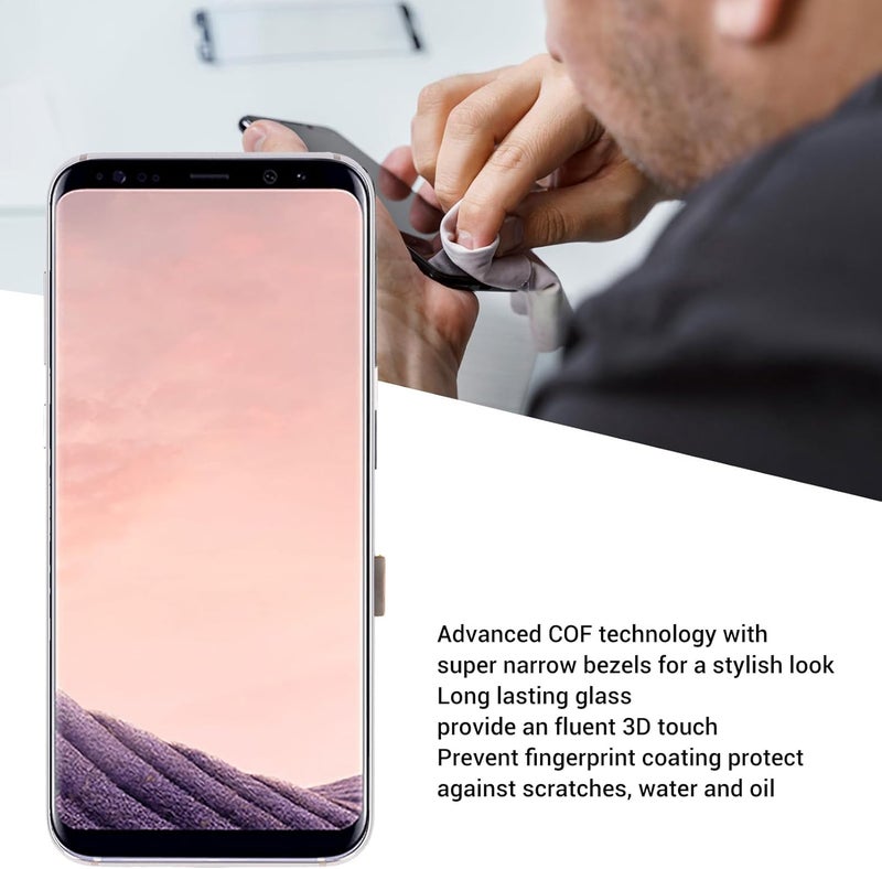 Wisoqu Phone Screen Replacement for S8 Plus, 6.2 Inch OLED LCD Touch Digitizer Display Screen Assembly with Frame and Repair Tool Kit, Screen Replacement Kit for for G955U SM - Image 3