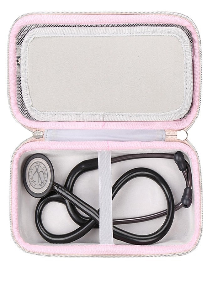 FBLFOBELI Stethoscope Case Compatible with 3M Littmann Classic III/Lightweight II S.E/MDF Acoustica Deluxe Stethoscopes, Includes Mesh Pocket for Nurse Accessories for Work (Upgraded, Green) - Image 3