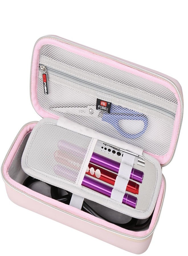 FBLFOBELI Stethoscope Case Compatible with 3M Littmann Classic III/Lightweight II S.E/MDF Acoustica Deluxe Stethoscopes, Includes Mesh Pocket for Nurse Accessories for Work (Upgraded, Green) - Image 2